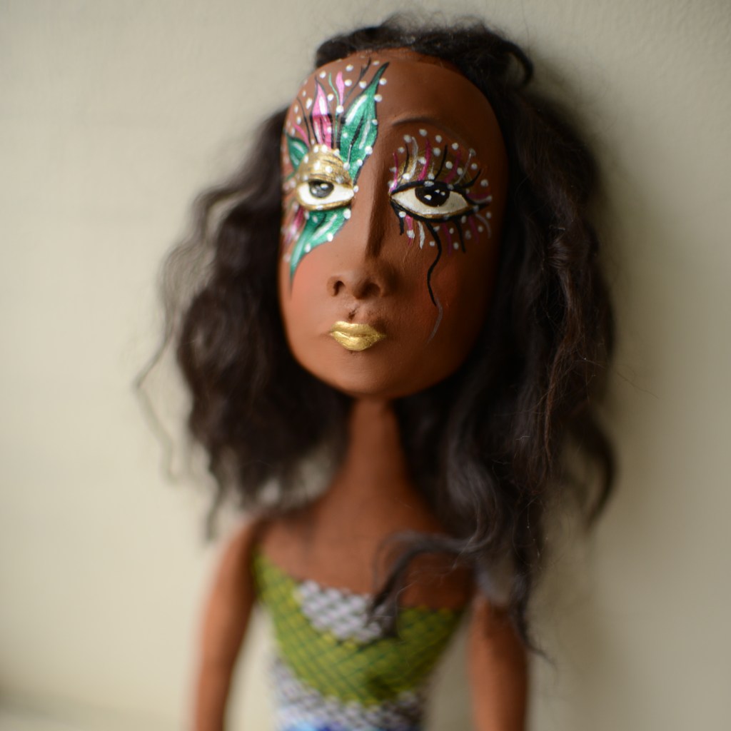 Sculpting a Mask Out of&nbsp;Paperclay